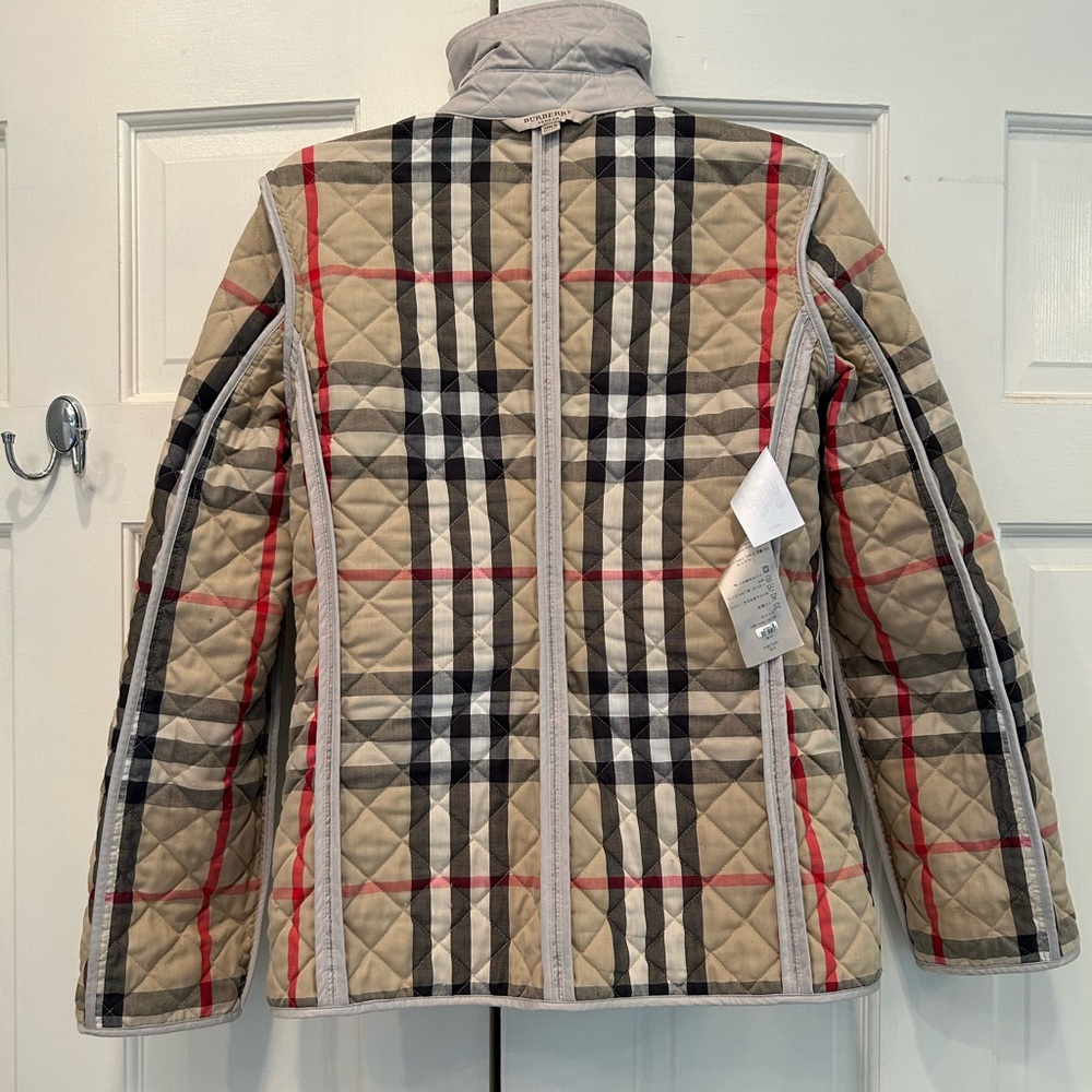 Burberry Diamond-Quilted Jacket - Picture 5 of 14